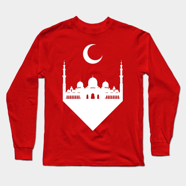 Mossque Allah Pray Symbol Long Sleeve T-Shirt by Shirtbubble